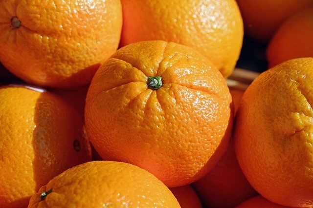 Orangen Saftorangen Stück